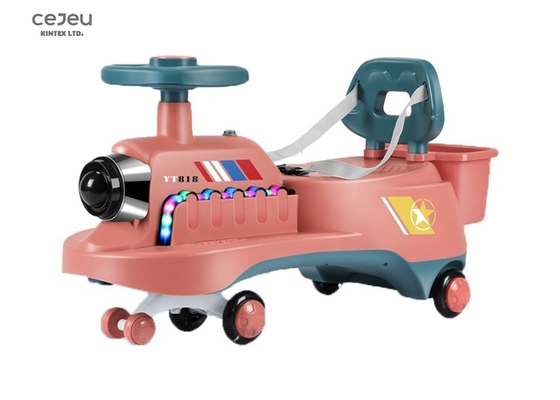 Babygo διευρυμένος Rollerblading τροχίσκος παιδιών αυτοκινήτων συστροφής βελτίωσης οπτικοακουστικός