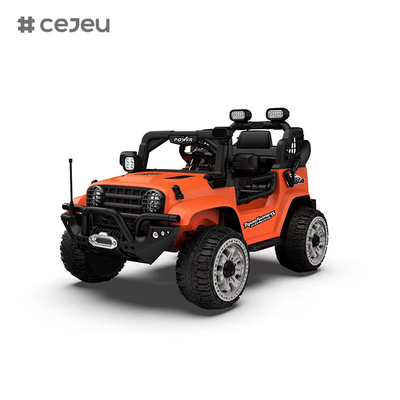 CJ-5399 12V 2 θέσεις Παιδιά οδηγούν σε αυτοκίνητο UTV, ηλεκτρικό όχημα φορτηγό με κινητήρα 2x550W,μαύρο / σκούρο πράσινο / πορτοκαλί