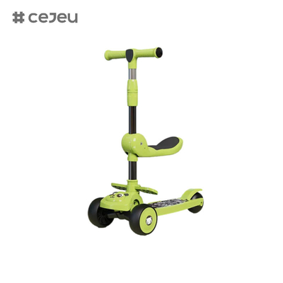 CJ-E300-8, με μαξιλάρι καθίσματος, φώτα, μουσική, χειριστήριο μπορεί να ρυθμιστεί 68-85cm, παιδιά διαφορετικού ύψους μπορούν να παίξουν