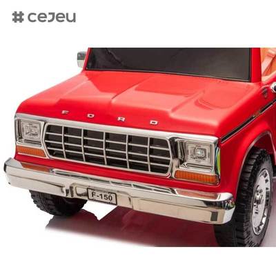 CJ-S323 F150 2025 Νέο 24V Ford F150 Οδήγηση σε αυτοκίνητο Πραγματικό διθέσιο Πλαστικό υλικό για παιδιά 2 έως 4 ετών