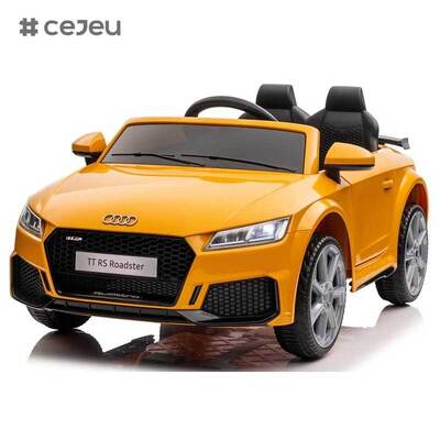 CJ-XH-JC323 Licensed Audi TTRS Ride-On Toy Electric Remote Control Battery Operated Car for Kids Plastic Material 4 Wheels