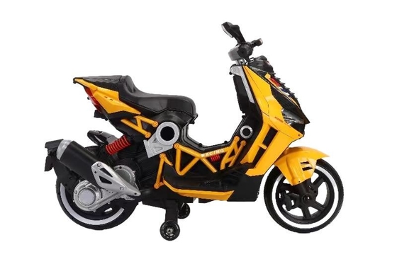 Παιδιά Vespa Scooter, 12V επαναφορτιζόμενη βόλτα σε μοτοσυκλέτα με τροχούς εκπαίδευσης