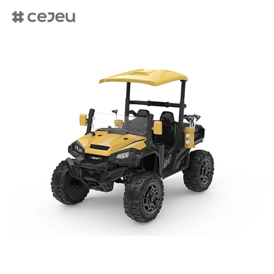 CJ-5189 12V 2 θέσεις Παιδιά οδήγηση σε UTV αυτοκίνητο, 10AH ηλεκτρικό όχημα φορτηγό αυτοκίνητο με 2x550W κινητήρα, με παιχνίδια γκολφ κλαμπ