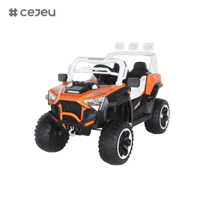 CJ-6187 12V 2 θέσεις Παιδιά οδήγηση σε UTV αυτοκίνητο, 4.5AH ηλεκτρικό όχημα φορτηγό αυτοκίνητο με 2x390W κινητήρα,USB,MP3, μουσική, Bluetooth