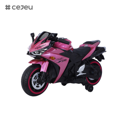 CJ-N-888 12V βόλτα με μοτοσικλέτα για παιδιά, μπαταρία με 2 τροχούς μοτοσικλέτα παιχνίδι με Bluetooth, μουσική, φως...