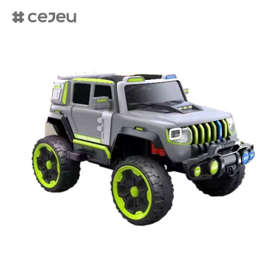 CJ-LC-6169 12V τετρακίνητο τζιπ με ένα κουμπί εκκίνησης, Bluetooth, USB - ασφαλές, ανθεκτικό και διασκεδαστικό για παιδιά