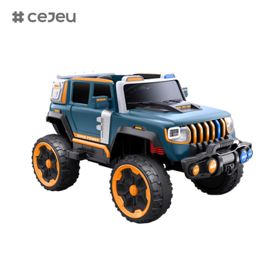 CJ-LC-6169 12V τετρακίνητο τζιπ με ένα κουμπί εκκίνησης, Bluetooth, USB - ασφαλές, ανθεκτικό και διασκεδαστικό για παιδιά