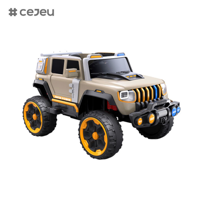 CJ-LC-6169 12V τετρακίνητο τζιπ με ένα κουμπί εκκίνησης, Bluetooth, USB - ασφαλές, ανθεκτικό και διασκεδαστικό για παιδιά