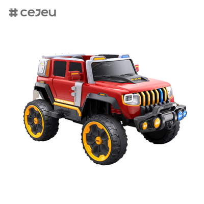 CJ-LC-6169 12V τετρακίνητο τζιπ με ένα κουμπί εκκίνησης, Bluetooth, USB - ασφαλές, ανθεκτικό και διασκεδαστικό για παιδιά