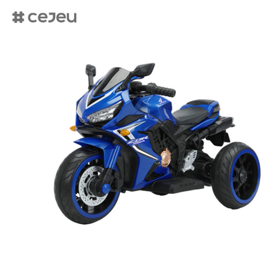Για αγόρια και κορίτσια ηλικίας 3-8 ετών 12V μοτοσικλέτα, μπαταρία τροφοδοτείται από 3 τροχούς μοτοσικλέτα παιχνίδι, Bluetooth, μουσική, φως LED