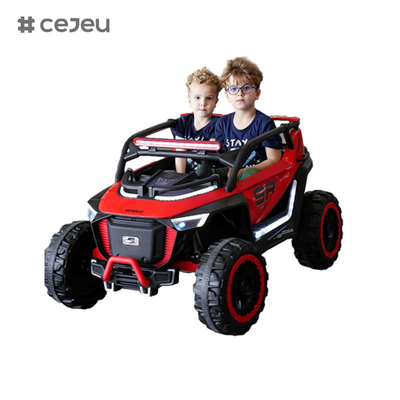 CJ-8809 παιδική κάθισμα, με κινητήρα 12V7AH*1 4x390.2.4G RC, δερμάτινο κάθισμα, μουσική, LED, Bluetooth, USB