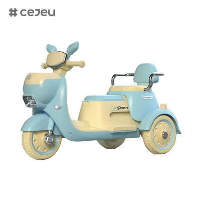 CJ-688 Ηλεκτρικές μοτοσυκλέτες, ένα κουμπί εκκίνησης, λειτουργία πρώιμης εκπαίδευσης, USB, για αγόρια και κορίτσια 3-5 ετών