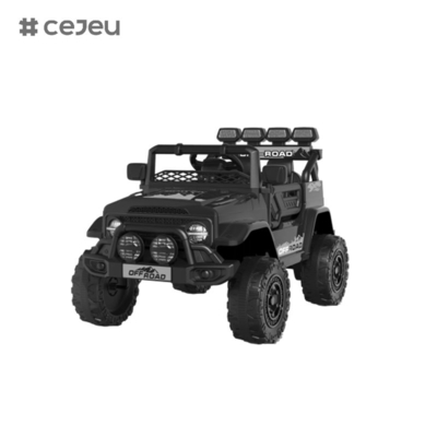CJ2122 Διπλή πόρτα ανοιχτή, 6V4AH* 1,390 #*1, με 2.4G RC, φώτα, ένα κουμπί εκκίνησης, μουσική, USB, Bluetooth, πρώιμη εκπαίδευση