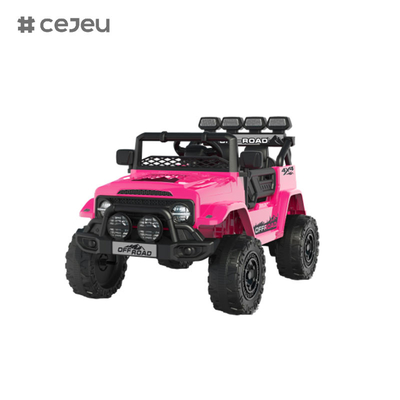 CJ2122 Διπλή πόρτα ανοιχτή, 6V4AH* 1,390 #*1, με 2.4G RC, φώτα, ένα κουμπί εκκίνησης, μουσική, USB, Bluetooth, πρώιμη εκπαίδευση