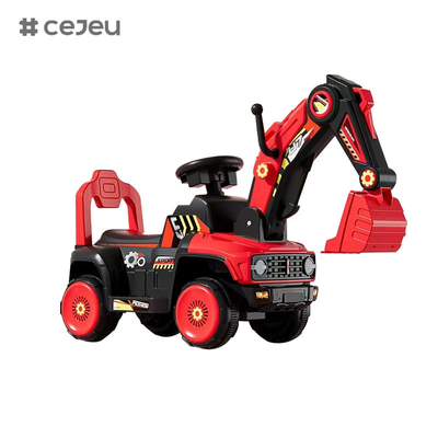 CJ-TK5688, εκσκαφέας για παιδιά, 63*33*57cm, κόκκινο/μπλε/πορτοκαλί, 3 επιλογές χρωμάτων, δώστε στα παιδιά ένα όνειρο εκσκαφέα