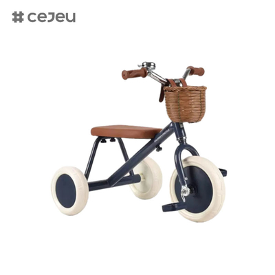 CJ-T-212, τρίκυκλος, τεχνητό μεγάλο καλάθι από ράταν, πλαίσιο από χάλυβα υψηλού άνθρακα με εξαιρετικά ισχυρή αντοχή.