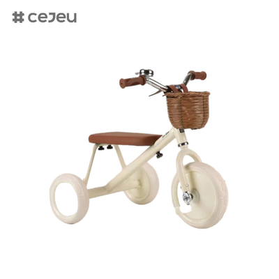 CJ-T-212, τρίκυκλος, τεχνητό μεγάλο καλάθι από ράταν, πλαίσιο από χάλυβα υψηλού άνθρακα με εξαιρετικά ισχυρή αντοχή.