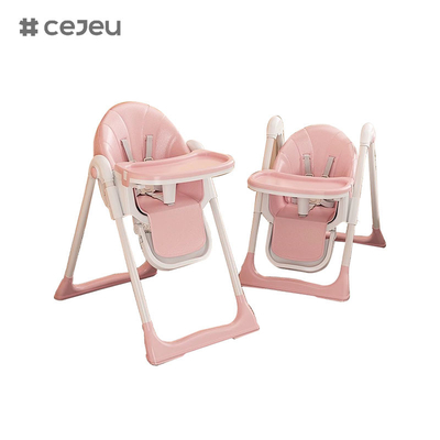 CJ-22/CJ-23,pp+swing+wheel, ροζ/γκρίζο/μπλε/χρυσό, τέσσερα χρώματα,50.2*83.1*88.2cm, Αξιόπιστη και ασφαλής καρέκλα για μωρά
