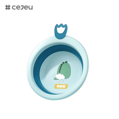 CJ-NZ-XKL, αναδιπλούμενη λεκάνη πλύσης μωρών, εύκολη στη μεταφορά και τοποθέτηση, γρήγορη αναδιπλούμενη και χρήση, ροζ πράσινο μπλε, τρία χρώματα