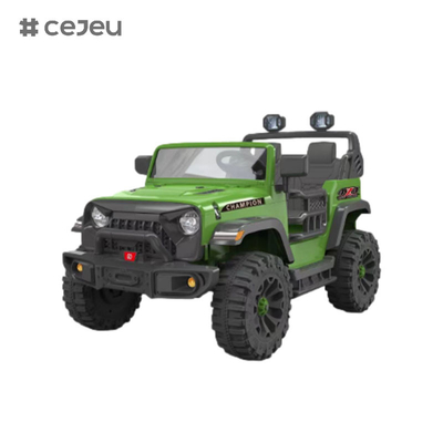 CJ-JC308,με 2.4G RC Δύο καθίσματα/USB/Φωτεινή MP3 πρίζα τεσσάρων τροχών/Music12V7AH*1/40W*2Λευκό/Ροζ/Κόκκινο/Πράσινο/Μαύρο