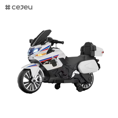 CJ-R125 Ηλεκτρικές μοτοσυκλέτες, 12V7/550*2, Εκπαίδευση στην πρώιμη παιδική ηλικία Μουσική διαμόρφωση Bluetooth Ένα κλικ φρένο τροχό*2