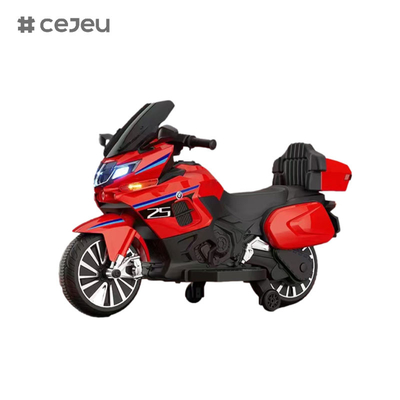 CJ-R125 Ηλεκτρικές μοτοσυκλέτες, 12V7/550*2, Εκπαίδευση στην πρώιμη παιδική ηλικία Μουσική διαμόρφωση Bluetooth Ένα κλικ φρένο τροχό*2