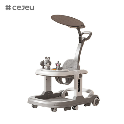 QRBB-869A, baby walker, 2 in 1 3 Ρυθμιστής ύψους Τροχό*6 Φρένο/Μουσική/Παιχνίδια Ασφάλεια κατά της πτώσης