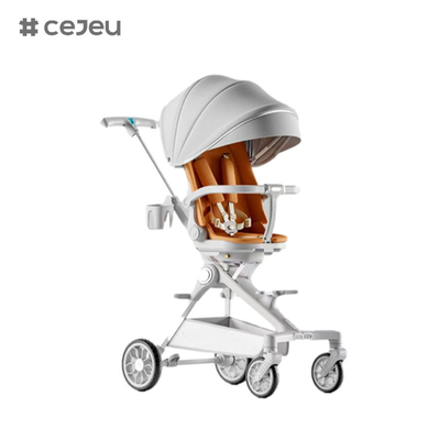 CJ-XL 15L Πιο πωλούμενο αναδιπλούμενο φορητό παιδικό καροτσάκι που βρίσκεται 360 μοίρες μπορεί να περιστρέψει το κάθισμα παιδικό καροτσάκι