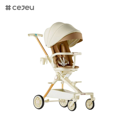 CJ-XL 15L Πιο πωλούμενο αναδιπλούμενο φορητό παιδικό καροτσάκι που βρίσκεται 360 μοίρες μπορεί να περιστρέψει το κάθισμα παιδικό καροτσάκι