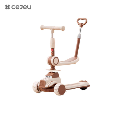 CJ-BDX-1588,Με πιεστή και κάθισμα, μπορεί να διπλωθεί με ένα κουμπί με ένα δροσερό φως σιωπηλό τροχό