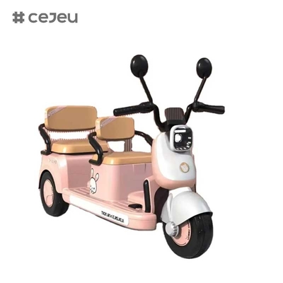 CJ-ML-002 Manufacture Kids Notor Bike with Two Seat Battery Powered Motorcycle for Kids Ride On Ηλεκτροκίνητη μοτοσικλέτα για παιδιά