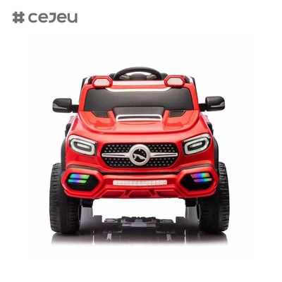 CJ-SYB-G65 Χονδρική Unisex 4 τροχών Ηλεκτρική βόλτα-On παιχνίδι αυτοκίνητο Χονδρική Κόκκινο λευκό χρωματικό σχήμα αυτόματα μουσικά φώτα
