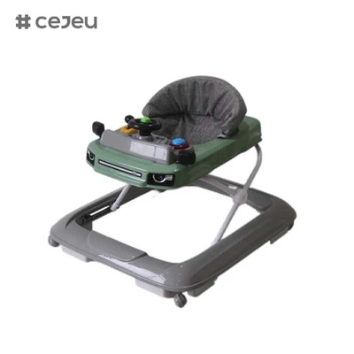 CJ-XTD-401,2025 Νέο μοντέλο Baby Walker 3 σε 1 πλαστικό push walker με ρυθμιζόμενα επίπεδα για παιδιά που μαθαίνουν και περπατούν Ευρωπαϊκό πρότυπο