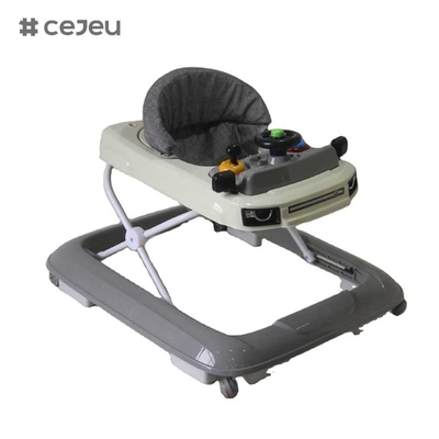 CJ-XTD-401,2025 Νέο μοντέλο Baby Walker 3 σε 1 πλαστικό push walker με ρυθμιζόμενα επίπεδα για παιδιά που μαθαίνουν και περπατούν Ευρωπαϊκό πρότυπο