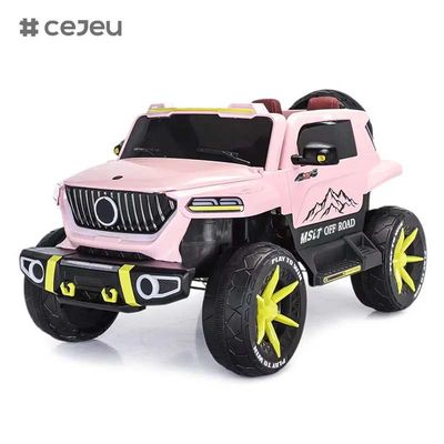 CJ-SF-5688 Νέο Μεγάλο Μέγεθος 12V7Ah Μεγάλο Μέγεθος Τέσσερα Μηχανοκίνητα Παιδιά Ηλεκτρικό Αυτοκίνητο / Ροζ Χρώμα Δύο Ταχύτητες Παιδιά Οδηγούν σε Off-Road Αυτοκίνητο για 5-12Years