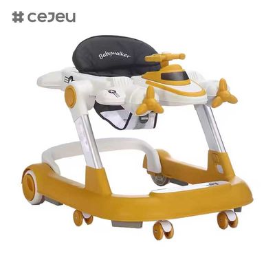 CJ-MLT-611Τελευταίο σχεδιασμό φθηνό Baby Walker μάθηση περπάτημα / Baby Walker με μουσική και παιχνίδια / στρογγυλό μοντέλο αναδιπλούμενο Baby Walker