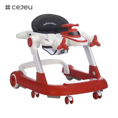 CJ-MLT-611Τελευταίο σχεδιασμό φθηνό Baby Walker μάθηση περπάτημα / Baby Walker με μουσική και παιχνίδια / στρογγυλό μοντέλο αναδιπλούμενο Baby Walker