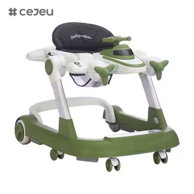 CJ-MLT-611Τελευταίο σχεδιασμό φθηνό Baby Walker μάθηση περπάτημα / Baby Walker με μουσική και παιχνίδια / στρογγυλό μοντέλο αναδιπλούμενο Baby Walker