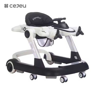 CJ-MLT-611Τελευταίο σχεδιασμό φθηνό Baby Walker μάθηση περπάτημα / Baby Walker με μουσική και παιχνίδια / στρογγυλό μοντέλο αναδιπλούμενο Baby Walker