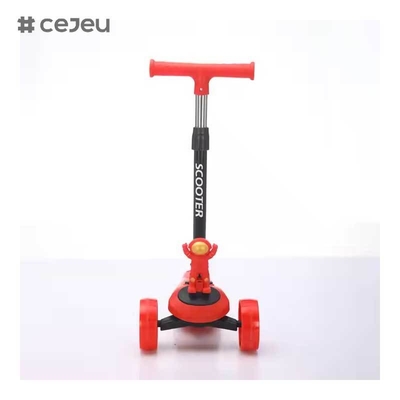 CJ-YLKB-808 2025 Καυτή πώληση Μικρός αστροναύτης Ηλεκτρικό σκούτερ για παιδιά Τρεις ΠΥ τροχιά Φως και μουσική Πηγή και φθηνό προϊόν χορού