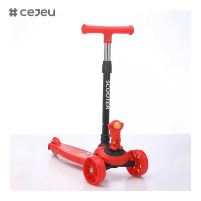 CJ-YLKB-808 2025 Καυτή πώληση Μικρός αστροναύτης Ηλεκτρικό σκούτερ για παιδιά Τρεις ΠΥ τροχιά Φως και μουσική Πηγή και φθηνό προϊόν χορού