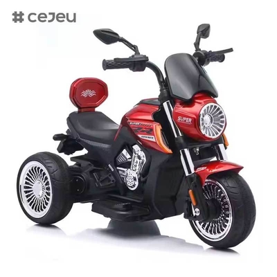CJ-JM-3189 Ζεστή πώληση επαναφορτιζόμενη μπαταρία Παιδικά τρίκυκλο Ηλεκτρική βόλτα στο αυτοκίνητο Παιχνίδι για παιδιά εμπνευσμένο από την μοτοσικλέτα