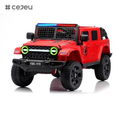 CJ-YBK-919 Unisex 12V Τηλεχειριζόμενο Ηλεκτρικό Παιδικό Αυτοκινητάκι Ride-On για Παιδιά 5-7 Ετών, 4 Τροχών, Πλαστικό Υλικό με Λειτουργία MP3