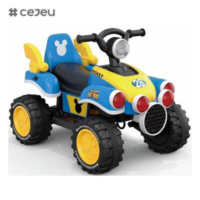 CJ-FLBB-712 2 έως 4 ετών Baby Kid Ride σε Push Pedal Car με συρόμενη μπαταρία Μουσική για παιδιά