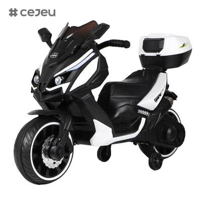 CJ-XL-1988 Unisex 3-Wheel Ηλεκτρική μοτοσυκλέτα μπαταρία λειτουργεί μικρές πλαστικές ρόδες Ride-on Toy Παιδιά 3-8 ετών Νέο μοντέλο δημοφιλές